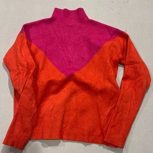 Cynthia Rowley Pink & Orange Sweater